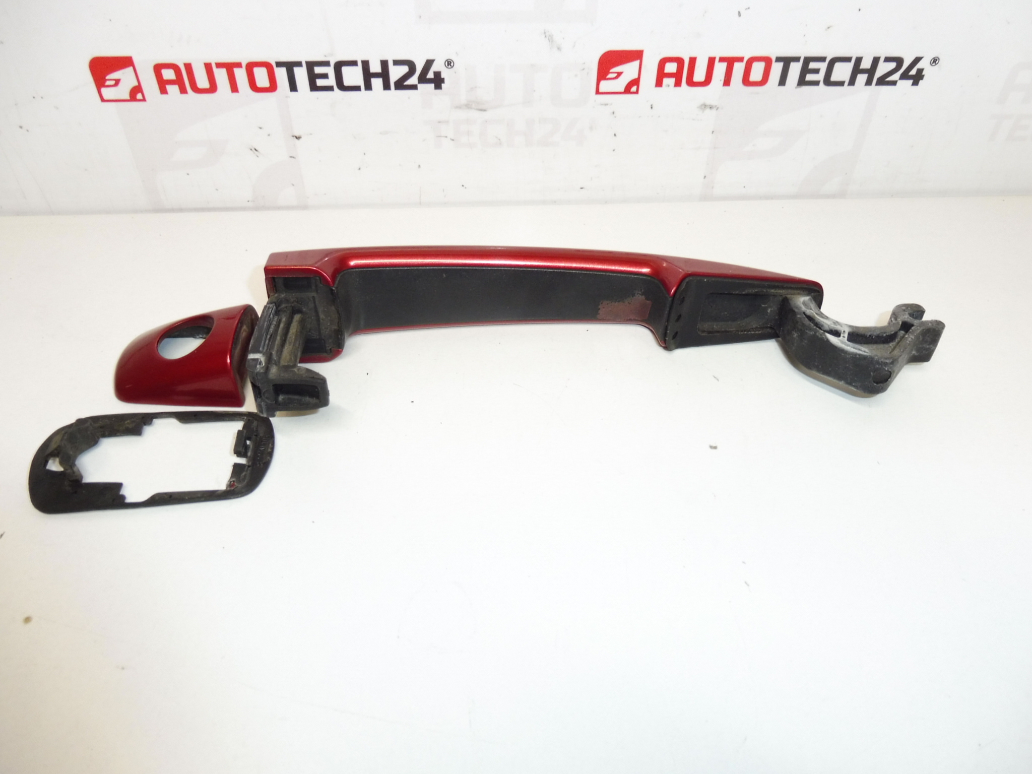 Door Handle Citroën Peugeot Red EKQD 9101GF