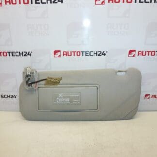 Peugeot 407 driver's sun visor left 8143NZ