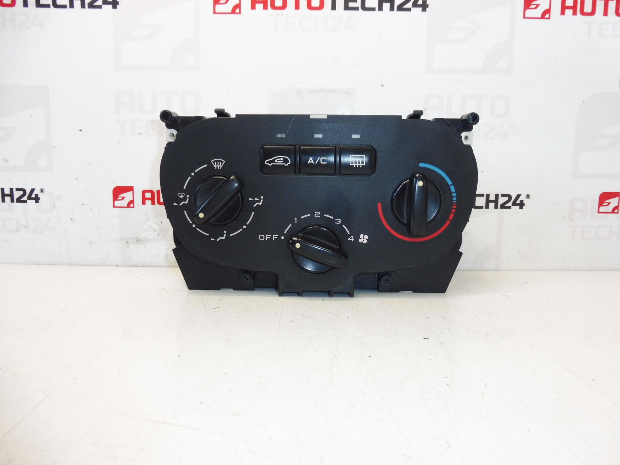 Heater and Air Conditioning Controller Peugeot 307 593240000 T5RFESS 6451JS