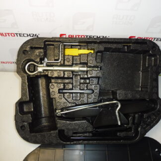 Tool Set, Jack, Wheel Wrench, Tow Eye For Citroën C4 Picasso 6736A7 674418 672594 671809 671739