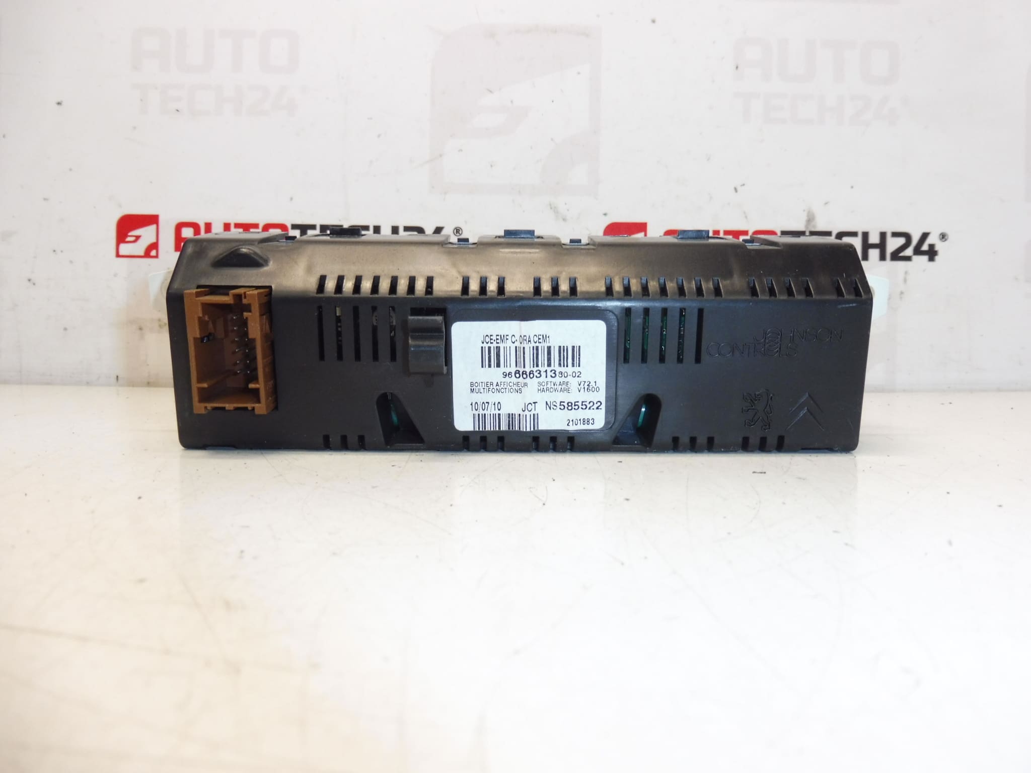 Computer radio display Citroën Peugeot 966631380 9821851780 6593P2 - Image 2