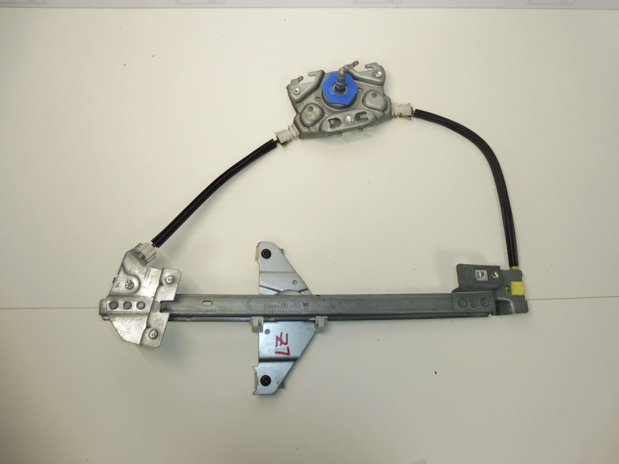 Peugeot 307 left rear window regulator 9223A1